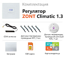 ZONT Climatic 1.3 Погодозависимый автоматический GSM / Wi-Fi регулятор (1 ГВС + 3 прямых/смесительных) с доставкой в Дербент